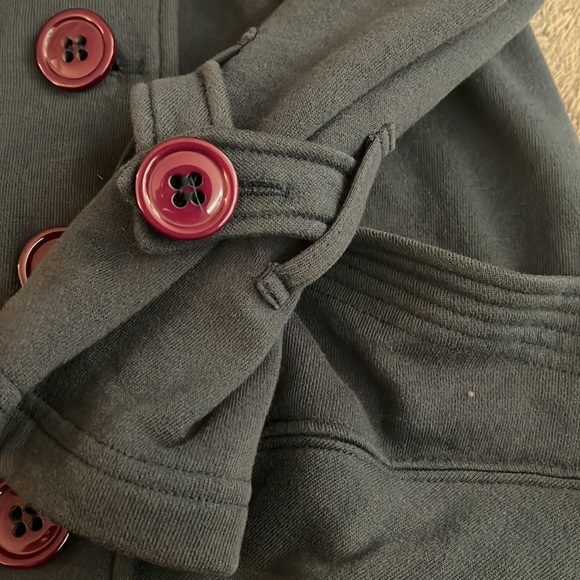 Mike & Chris hooded sweatshirt jacket, blue, size L GUC! - Picture 10 of 11